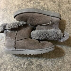 UGG Charcoal Shearling Women's Boots